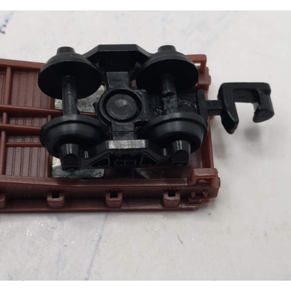 Southern Pacific Flat Car 497866 High Speed N Scale Train Car With Trailer - Picture 9 of 13